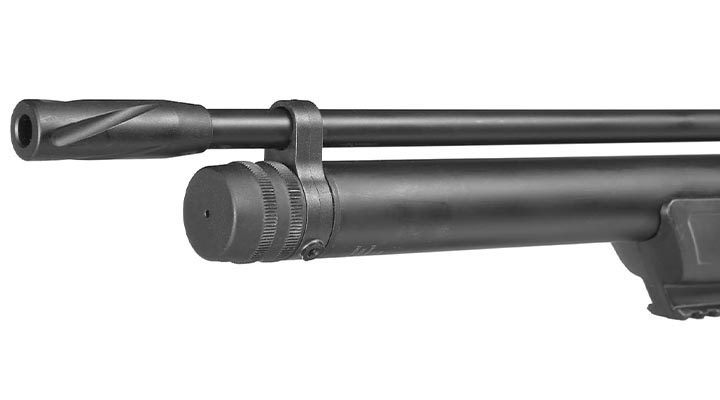 Kral Arms Puncher Nish S Pressluftgewehr Kal. 5,5 mm Diabolo schwarz inkl. 2 x Magazine, One-Shot-Tray und Quickfill-Adapter Bild 10