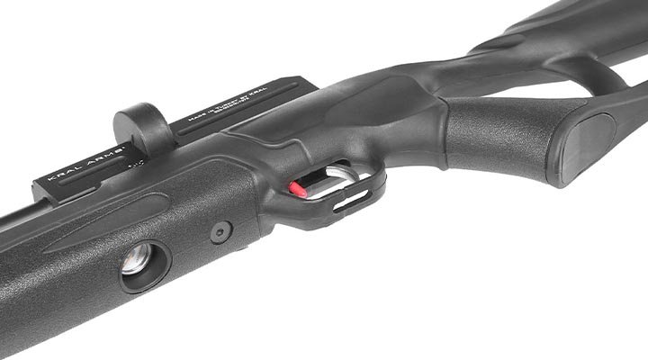 Kral Arms Puncher Nish S Pressluftgewehr Kal. 5,5 mm Diabolo schwarz inkl. 2 x Magazine, One-Shot-Tray und Quickfill-Adapter Bild 11