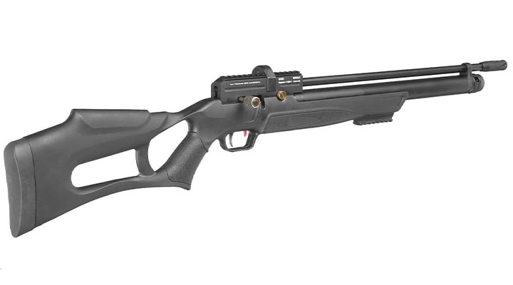 Kral Arms Puncher Nish S Pressluftgewehr Kal. 5,5 mm Diabolo schwarz inkl. 2 x Magazine, One-Shot-Tray und Quickfill-Adapter Bild 5