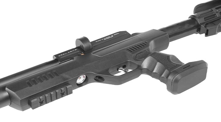 Kral Arms Puncher NP-03 Pressluftgewehr Kal. 4,5 mm Diabolo schwarz inkl. 2 x Magazine, One-Shot-Tray und Quickfill-Adapter Bild 11