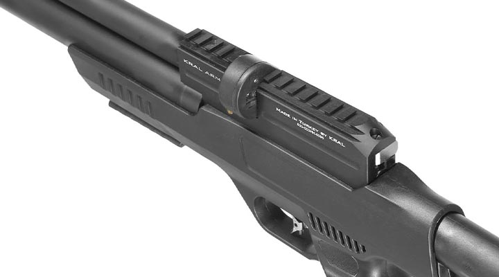Kral Arms Puncher NP-03 Pressluftgewehr Kal. 4,5 mm Diabolo schwarz inkl. 2 x Magazine, One-Shot-Tray und Quickfill-Adapter Bild 3