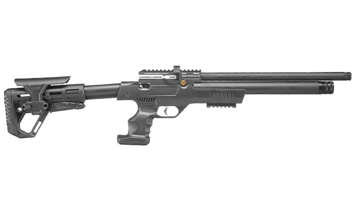 Kral Arms Puncher NP-03 Pressluftgewehr Kal. 4,5 mm Diabolo schwarz inkl. 2 x Magazine, One-Shot-Tray und Quickfill-Adapter Bild 4