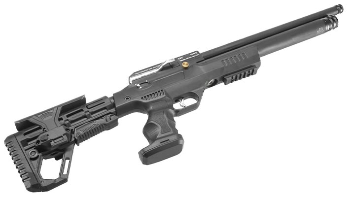 Kral Arms Puncher NP-03 Pressluftgewehr Kal. 4,5 mm Diabolo schwarz inkl. 2 x Magazine, One-Shot-Tray und Quickfill-Adapter Bild 8