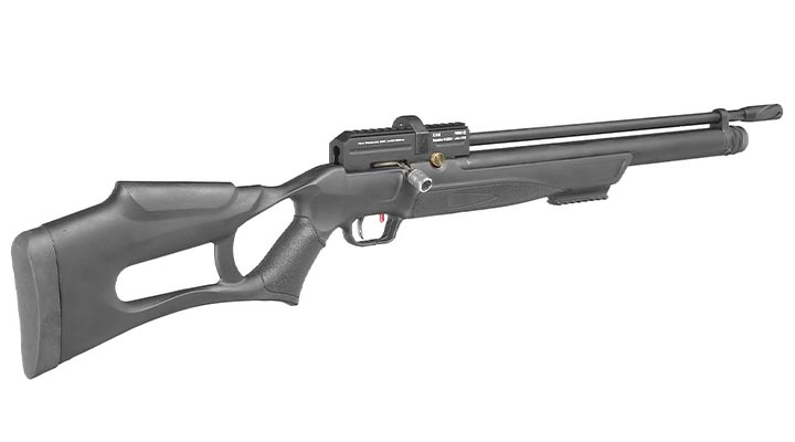 Kral Arms Puncher Nish S Pressluftgewehr Kal. 4,5 mm Diabolo schwarz inkl. 2 x Magazine, One-Shot-Tray und Quickfill-Adapter Bild 5