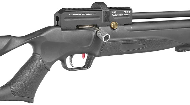 Kral Arms Puncher Nish S Pressluftgewehr Kal. 4,5 mm Diabolo schwarz inkl. 2 x Magazine, One-Shot-Tray und Quickfill-Adapter Bild 6