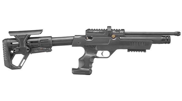 Kral Arms Puncher NP-01 Pressluftpistole Kal. 5,5 mm Diabolo schwarz inkl. Transportkoffer, 2 x Magazine, One-Shot-Tray und Quic Bild 4