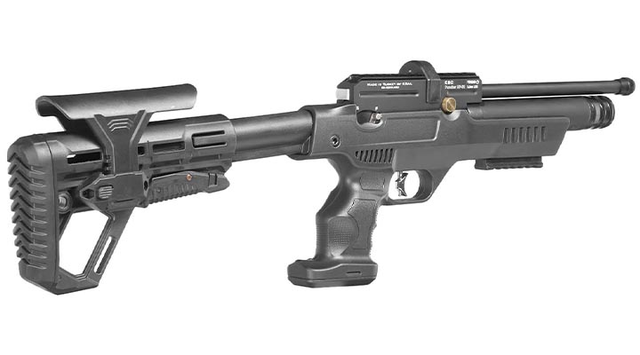 Kral Arms Puncher NP-01 Pressluftpistole Kal. 5,5 mm Diabolo schwarz inkl. Transportkoffer, 2 x Magazine, One-Shot-Tray und Quic Bild 5