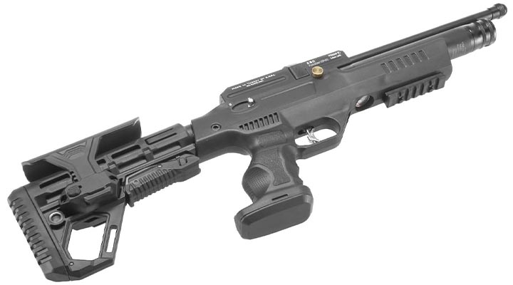 Kral Arms Puncher NP-01 Pressluftpistole Kal. 5,5 mm Diabolo schwarz inkl. Transportkoffer, 2 x Magazine, One-Shot-Tray und Quic Bild 8