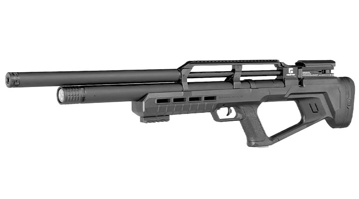 Reximex Zone Pressluftgewehr 4,5mm Diabolo schwarz inkl. 2 x 14-Schuss Magazin und One-Shot-Tray Bild 1