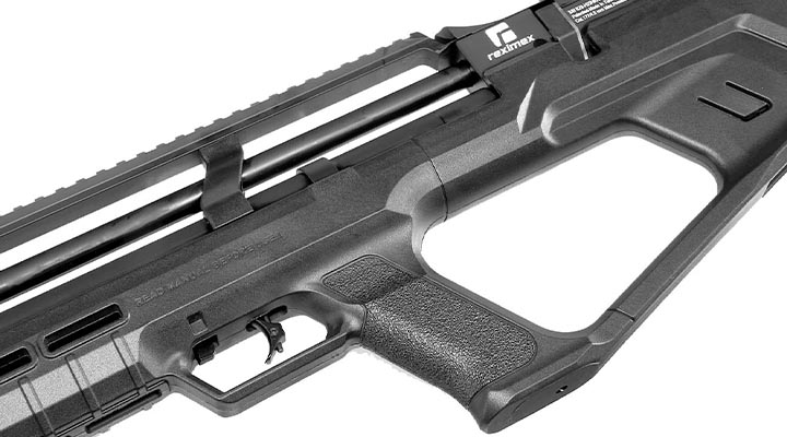 Reximex Zone Pressluftgewehr 4,5mm Diabolo schwarz inkl. 2 x 14-Schuss Magazin und One-Shot-Tray Bild 11