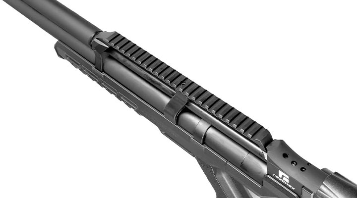 Reximex Zone Pressluftgewehr 4,5mm Diabolo schwarz inkl. 2 x 14-Schuss Magazin und One-Shot-Tray Bild 3
