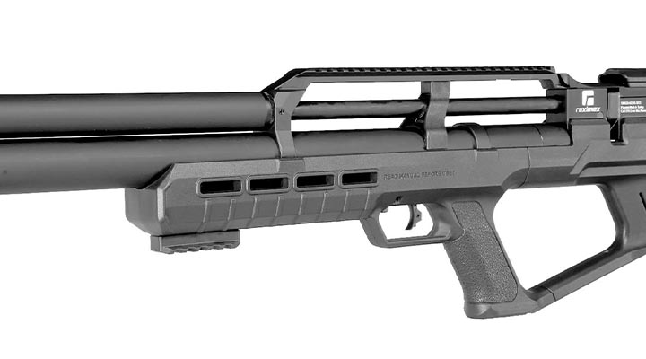 Reximex Zone Pressluftgewehr 4,5mm Diabolo schwarz inkl. 2 x 14-Schuss Magazin und One-Shot-Tray Bild 9