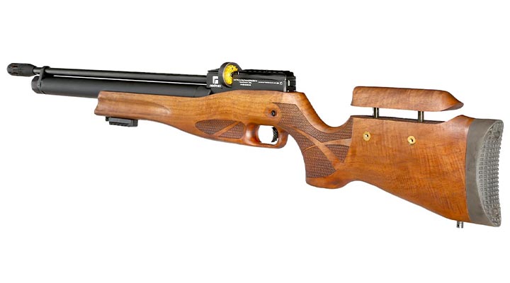 Reximex Daystar Pressluftgewehr 4,5mm Diabolo mit Holzschaft inkl. 2 x 14-Schuss Magazin, One-Shot-Tray und Quick Fill Adapter Bild 2