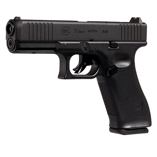 Glock 17 Gen5 MOS CO2 Luftpistole Blowback Kal. 4,5mm Diabolo Metallschlitten schwarz Bild 1