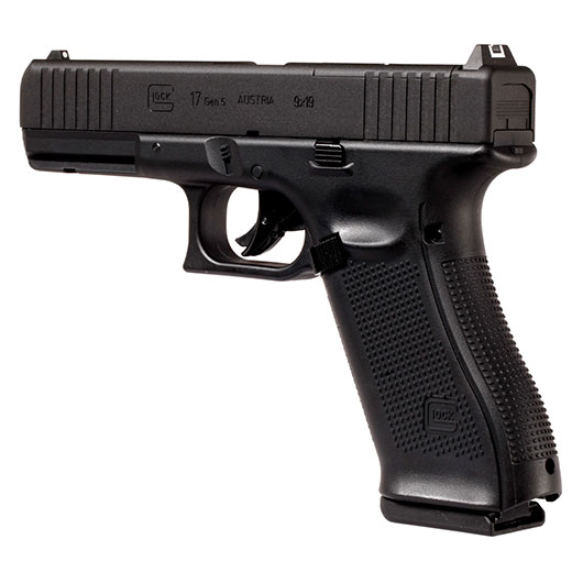 Glock 17 Gen5 MOS CO2 Luftpistole Blowback Kal. 4,5mm Diabolo Metallschlitten schwarz Bild 2
