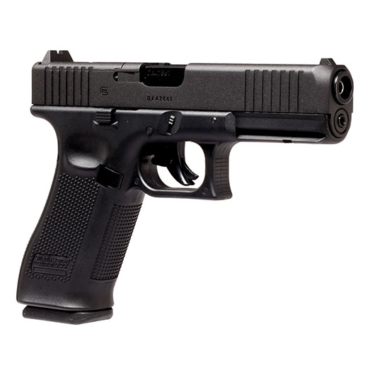 Glock 17 Gen5 MOS CO2-Luftpistole Blowback Kal. 4,5mm Diabolo Metallschlitten schwarz Bild 7