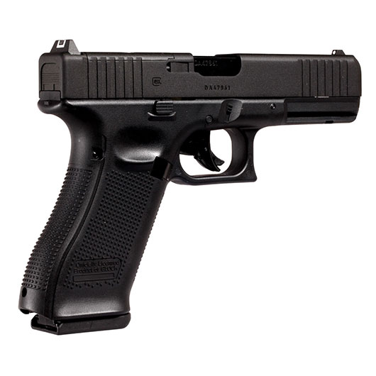 Glock 17 Gen5 MOS CO2 Luftpistole Blowback Kal. 4,5mm Diabolo Metallschlitten schwarz Bild 8