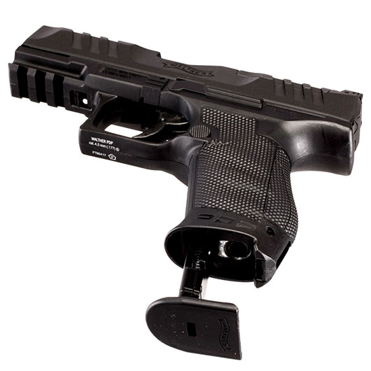 Walther PDP Compact 4 CO2 Luftpistole Kal. 4,5mm BB Non Blowback Metallschlitten schwarz Bild 4