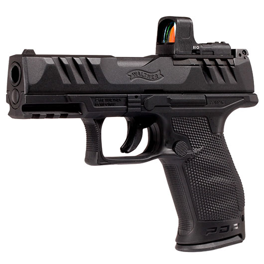Walther PDP Compact 4 Set CO2 Luftpistole NBB Kal. 4,5mm BB Metallschlitten schwarz inkl. RDS 8 Leuchtpunktzielgert Bild 1