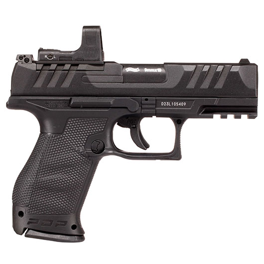 Walther PDP Compact 4 Set CO2 Luftpistole NBB Kal. 4,5mm BB Metallschlitten schwarz inkl. RDS 8 Leuchtpunktzielgert Bild 3