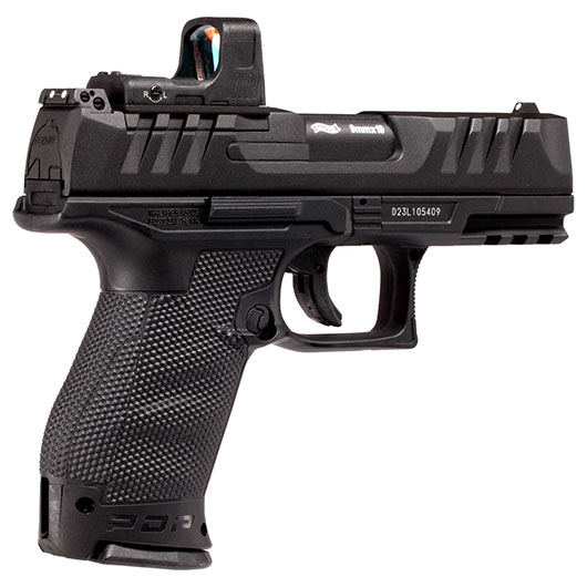 Walther PDP Compact 4 Set CO2 Luftpistole NBB Kal. 4,5mm BB Metallschlitten schwarz inkl. RDS 8 Leuchtpunktzielgert Bild 7