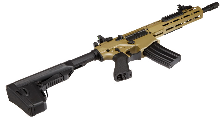 KLI Venator MK1 S-AEG Luftgewehr Vollmetall Kal. 4,5mm Stahl-BB desert Bild 7