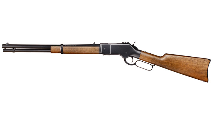 BARRA 1866 Classic Lever Action CO2 Unterhebelspanner Luftgewehr Kal. 4,5 mm Diabolo Holzoptik