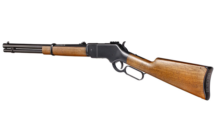 BARRA 1866 Classic Lever Action CO2 Unterhebelspanner Luftgewehr Kal. 4,5 mm Diabolo Holzoptik Bild 2