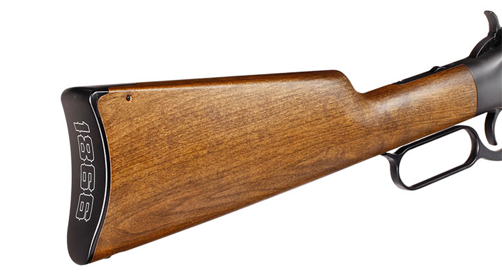 BARRA 1866 Classic Lever Action CO2 Unterhebelspanner Luftgewehr Kal. 4,5 mm Diabolo Holzoptik Bild 5
