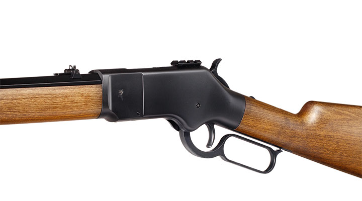 BARRA 1866 Classic Lever Action CO2 Unterhebelspanner Luftgewehr Kal. 4,5 mm Diabolo Holzoptik Bild 9