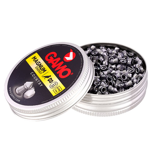 Gamo Magnum Energy Spitzkopf Diabolos geriffelt Kal. 4,5mm 0,49 Gramm 500er Dose Bild 2