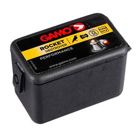 Gamo Rocket Destroyer Rundkopf-Diabolos Kupferkopf Kal. 4,5mm 0,62 Gramm 150er Dose