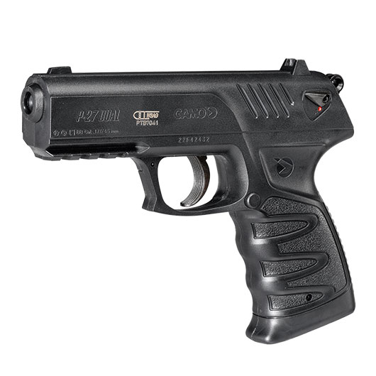 Gamo P-27 Dual CO2 Luftpistole Kal. 4,5mm Diabolo/BB schwarz Bild 1