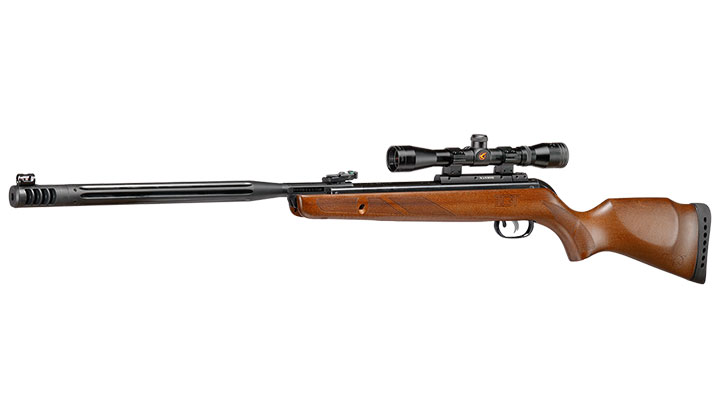 Gamo Hunter Maxxim Luftgewehr Kal. 5,5mm Diabolo Buchenholz inkl. Zielfernrohr WRH 4x32 Bild 1
