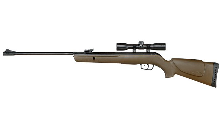 Gamo Big Cat 1000 E Barricade Luftgewehr Kal. 4,5mm Diabolo oliv inkl. Gamo Zielfernrohr WR 4x32