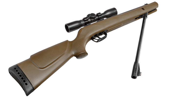 Gamo Big Cat 1000 E Barricade Luftgewehr Kal. 4,5mm Diabolo oliv inkl. Gamo Zielfernrohr WR 4x32 Bild 11