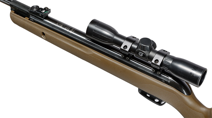 Gamo Big Cat 1000 E Barricade Luftgewehr Kal. 4,5mm Diabolo oliv inkl. Gamo Zielfernrohr WR 4x32 Bild 3