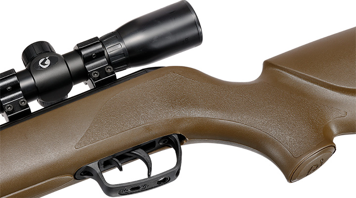 Gamo Big Cat 1000 E Barricade Luftgewehr Kal. 4,5mm Diabolo oliv inkl. Gamo Zielfernrohr WR 4x32 Bild 8