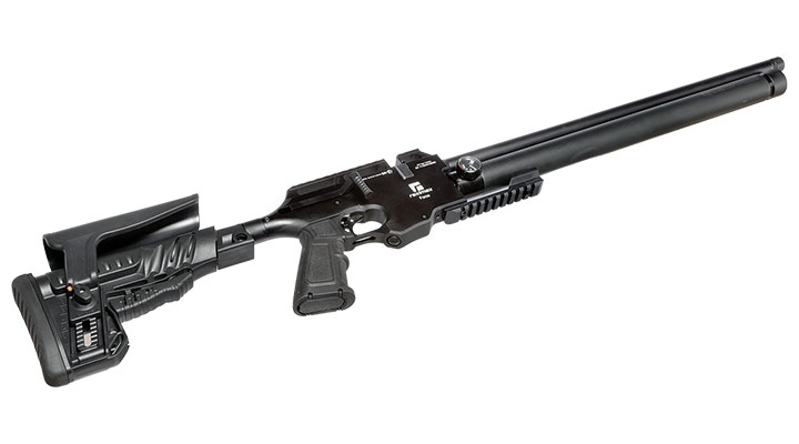 Reximex Force 1 Pressluftgewehr PCP Kal. 4,5mm Diabolo schwarz inkl. 2 x 14-Schuss Magazin u. Waffenkoffer Bild 10