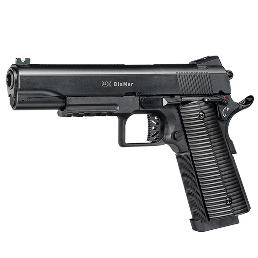UX BlaMer CO2 Luftpistole Kal. 4,5 mm BB Blowback schwarz Bild 1