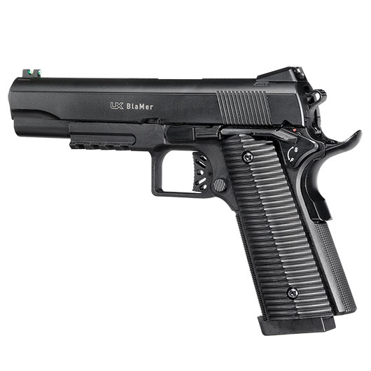 UX BlaMer CO2 Luftpistole Kal. 4,5 mm BB Blowback schwarz Bild 2