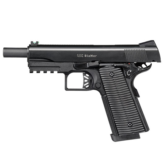 UX BlaMer CO2 Luftpistole Kal. 4,5 mm BB Blowback schwarz Bild 6