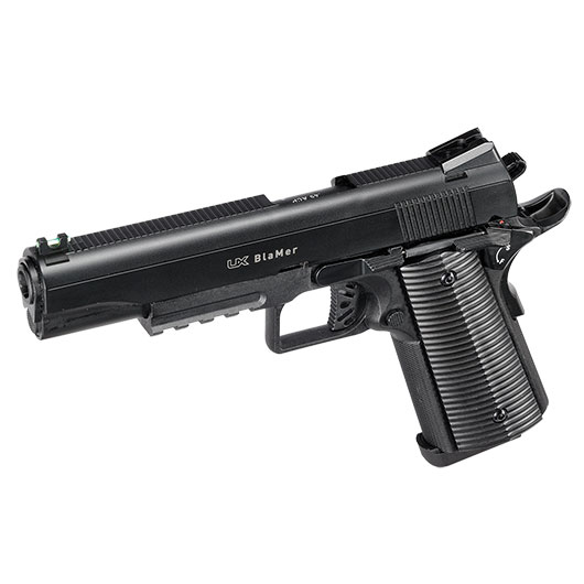 UX BlaMer CO2 Luftpistole Kal. 4,5 mm BB Blowback schwarz Bild 7