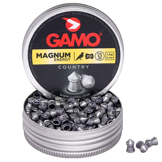 Gamo Spitzkopf Diabolos Magnum Energy Kal. 5,5mm 1,0g 250er Dose