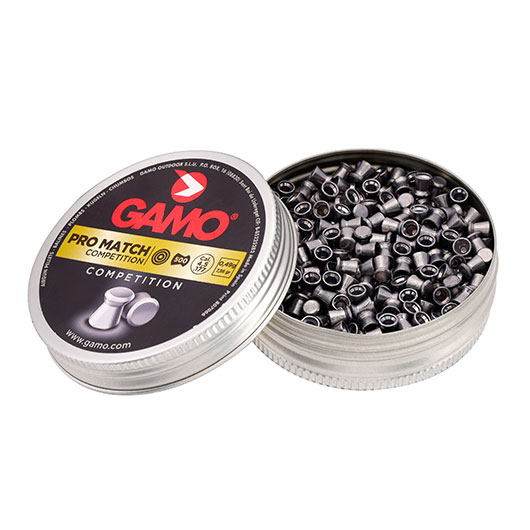 Gamo Flachkopf Diabolos Pro Match Competition Kal. 4,5mm 0,49g 500er Dose Bild 2