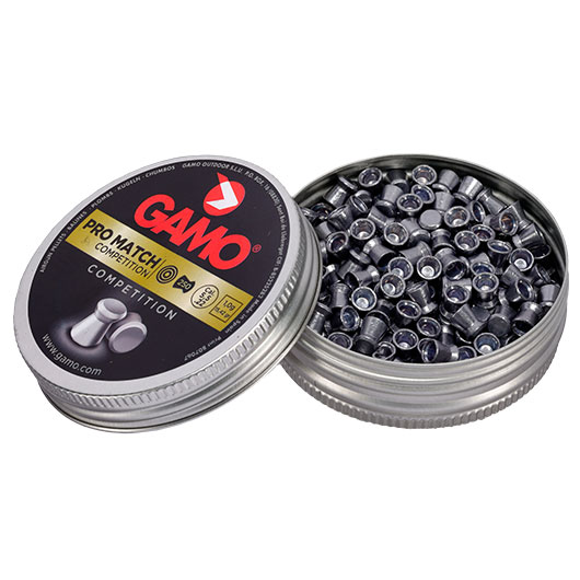 Gamo Flachkopf Diabolos Pro Match Competition Kal. 5,5mm 1,0g 250er Dose Bild 2