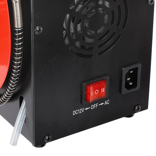 Gamo Kompressor fr Pressluftwaffen max. 320 bar 220V/12V rot inkl. Adapter Bild 6