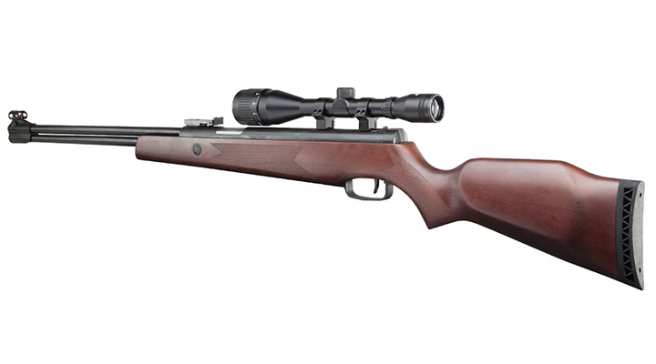 Hmmerli Hunter Force 900 Combo Set Luftgewehr 4,5 mm + 6x40 Zielfernrohr + Diabolos + Kugelfang + Zielscheiben Bild 2