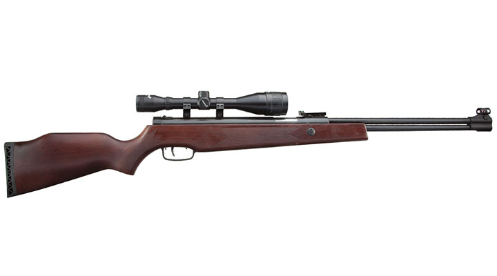 Hmmerli Hunter Force 900 Combo Set Luftgewehr 4,5 mm + 6x40 Zielfernrohr + Diabolos + Kugelfang + Zielscheiben Bild 4