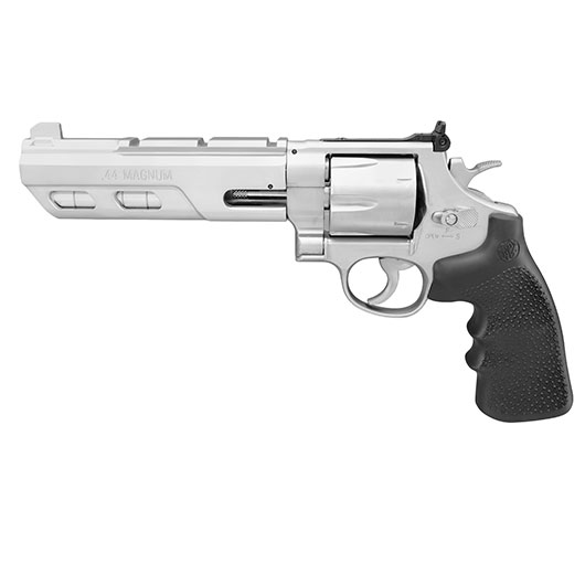 Smith & Wesson 629 Competitor 6 Zoll Vollmetall CO2 Revolver 4,5mm Diabolo silber/schwarz